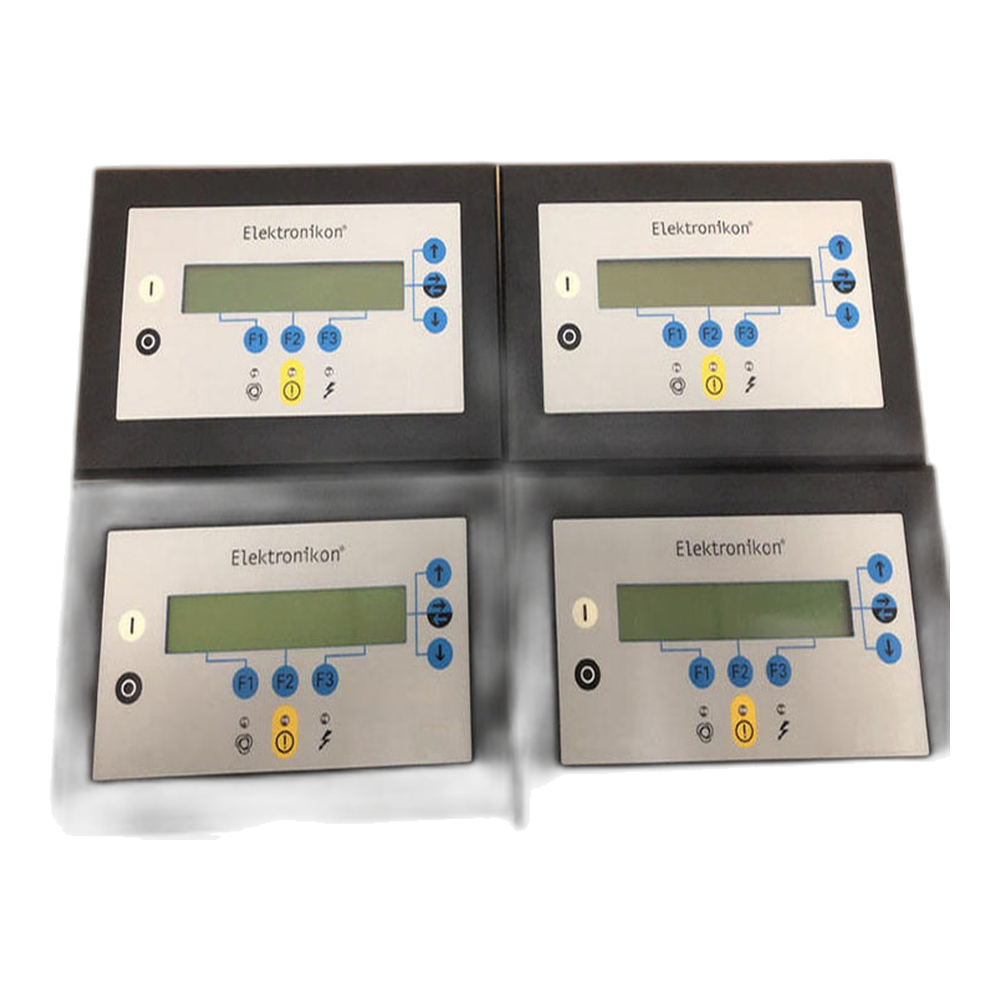 Genuine Elektronikon Controller Panel for Atlas Copco Air Compressor 1900071382, front view, white background