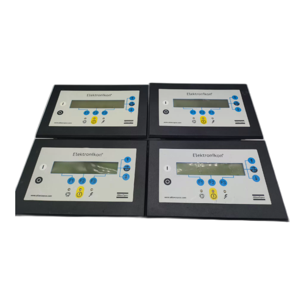 Genuine Control Panel for Atlas Copco Air Compressor XAHS447 1900100349, front view, white background